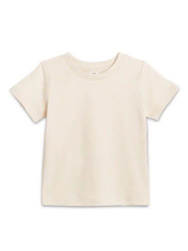 Colored Organics Classic Crew Neck Tee, Natural